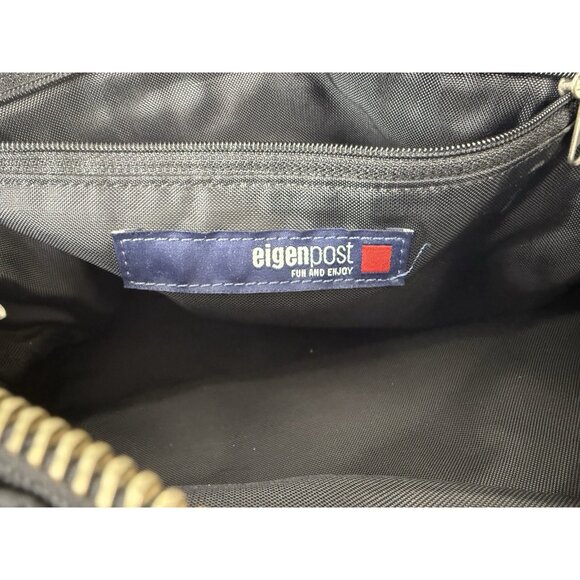 EigenPost Crossbody Travel Purse Bag Black Lightweight Pockets Adjustable‎ Strap - Picture 6 of 13
